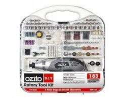 Máy mài mỹ nghệ 183 món Ozito HD94