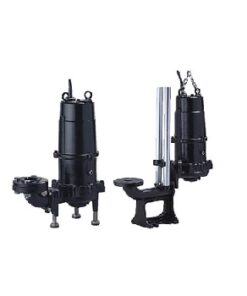 Bơm chìm tsurumi ghiền rác MG